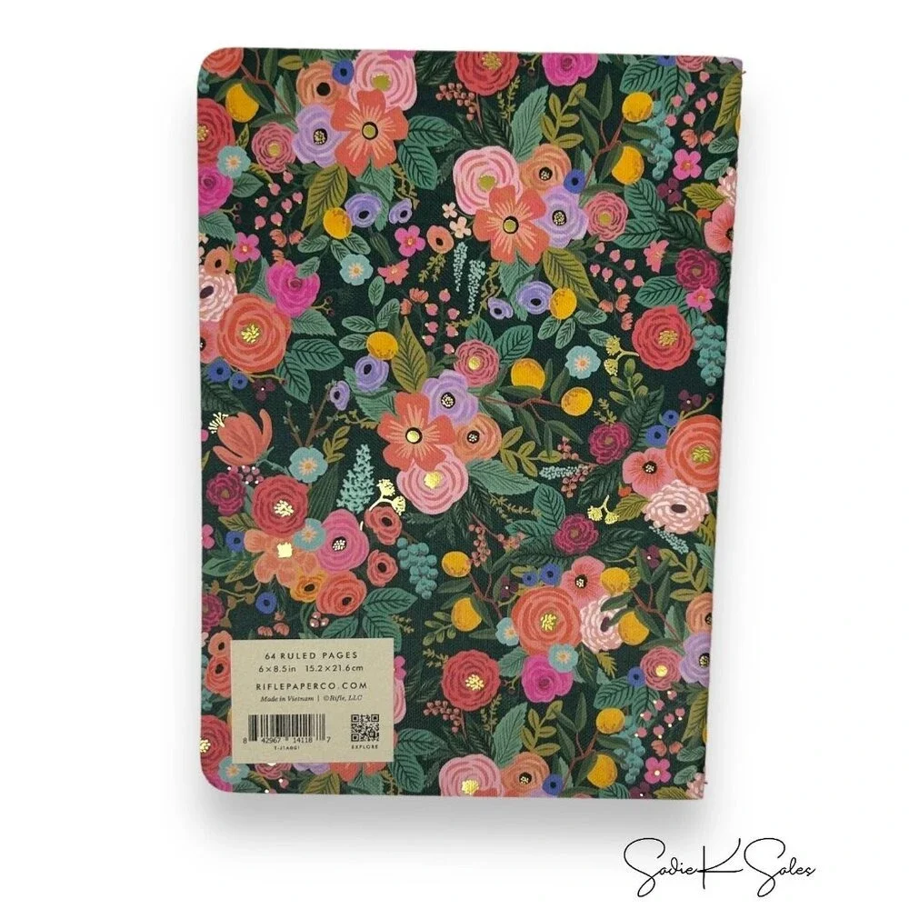 Rifle‎ Paper Co. x Target Garden Party Stitched Notebook